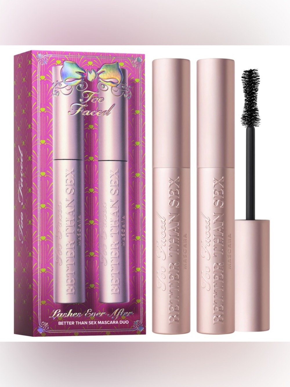 Too Faced- Lashes Ever After: Better Than Sex
Mascara Duo Makeup Gift Set